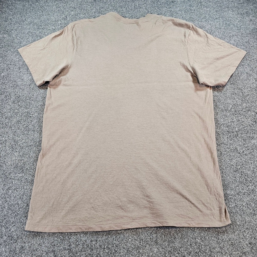 47 Brand Chicago Cubs 2016 World Series T-Shirt Mens Medium Tan Graphic Tee MLB - Picture 3 of 11